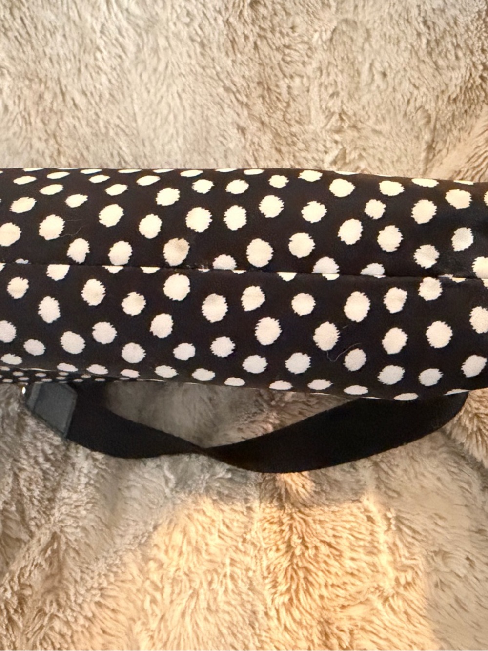kate spade Black and White Polka Dot Laptop Tote - Picture 5 of 6